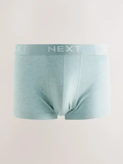Next Hipster Trunks 5 Pack Blue/Neutral New