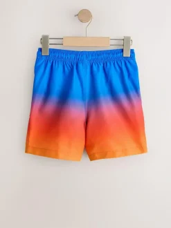 Next Ombre Swim Shorts (3-16yrs) Blue/Orange