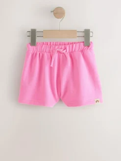Next Blue/Pink/Oatmeal Shorts Set 3 Pack (3mths-7yrs) New