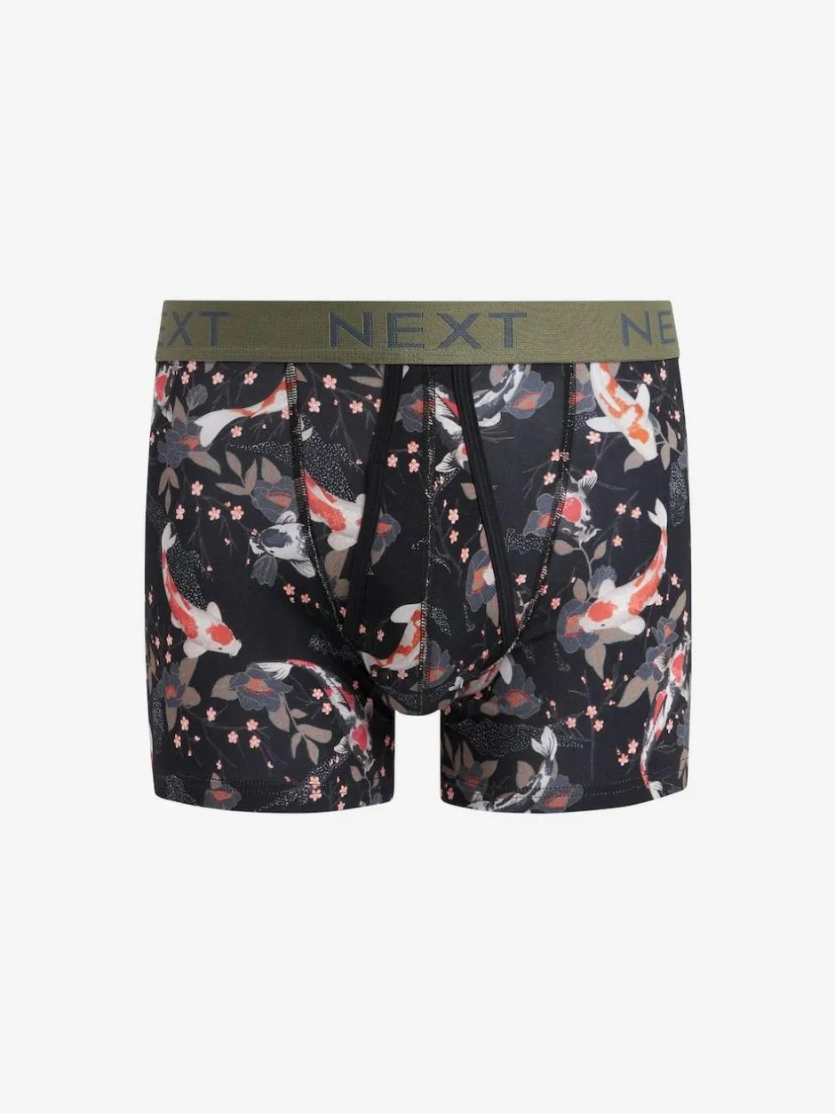 Next Animal A-Front Boxers 4 Pack Blue/Purple Discount