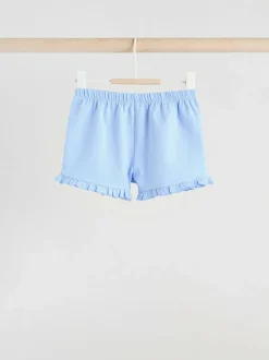 Next Blue/White Floral Baby Frill T-Shirt and Shorts Set 6 Piece (0mths-2yrs) Discount