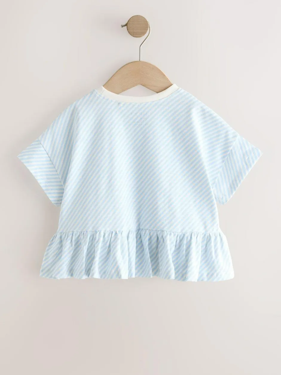 Next Blue/Yellow T-Shirts 4 Pack (3mths-7yrs) New