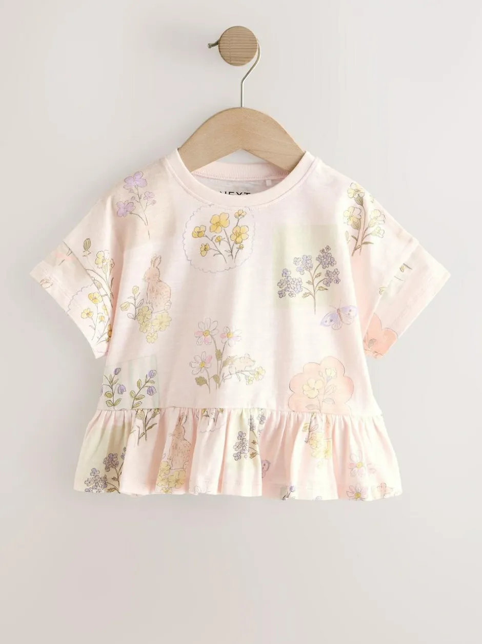 Next Blue/Yellow T-Shirts 4 Pack (3mths-7yrs) New
