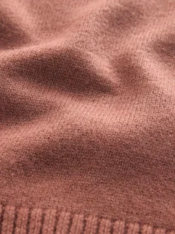 Next Blush Pink NYC Knitted Crew Neck Jumper (3mths-7yrs)