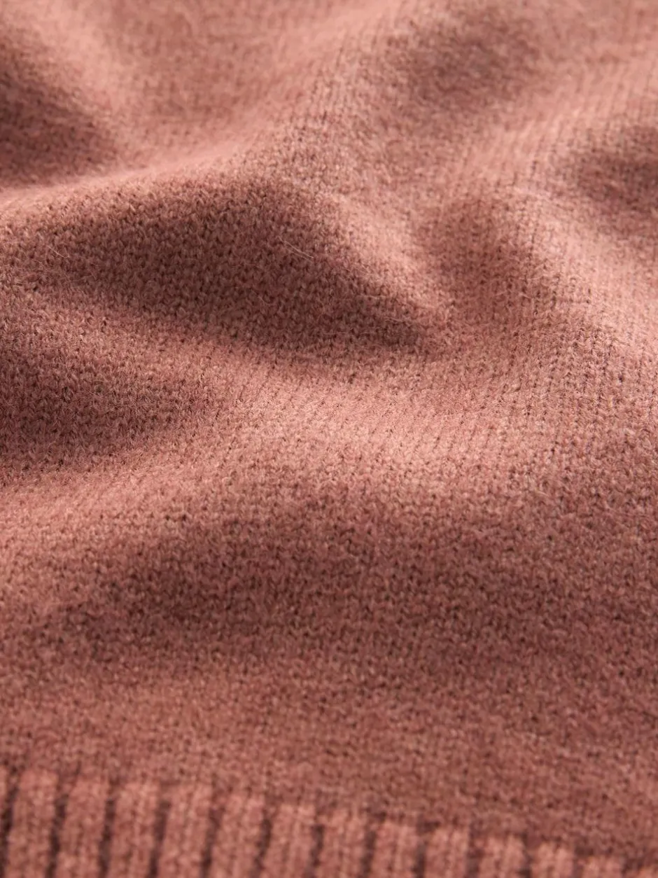 Next Blush Pink NYC Knitted Crew Neck Jumper (3mths-7yrs)