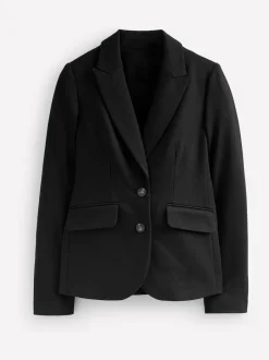 Boden The Marylebone Ponte Blazer Black Hot