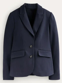 Boden The Marylebone Ponte Blazer Blue Best