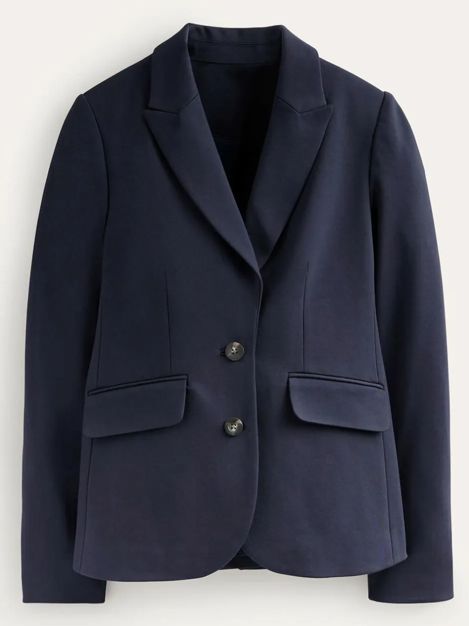 Boden The Marylebone Ponte Blazer Blue Best