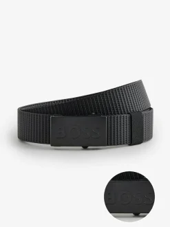 BOSS Black Bosper Tape Logo Belt Clearance