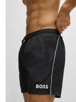 BOSS Black Dark Starfish Quick Dry Swim Shorts Online