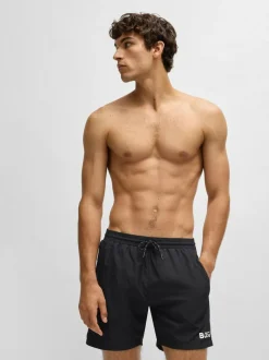 BOSS Black Dark Starfish Quick Dry Swim Shorts Online