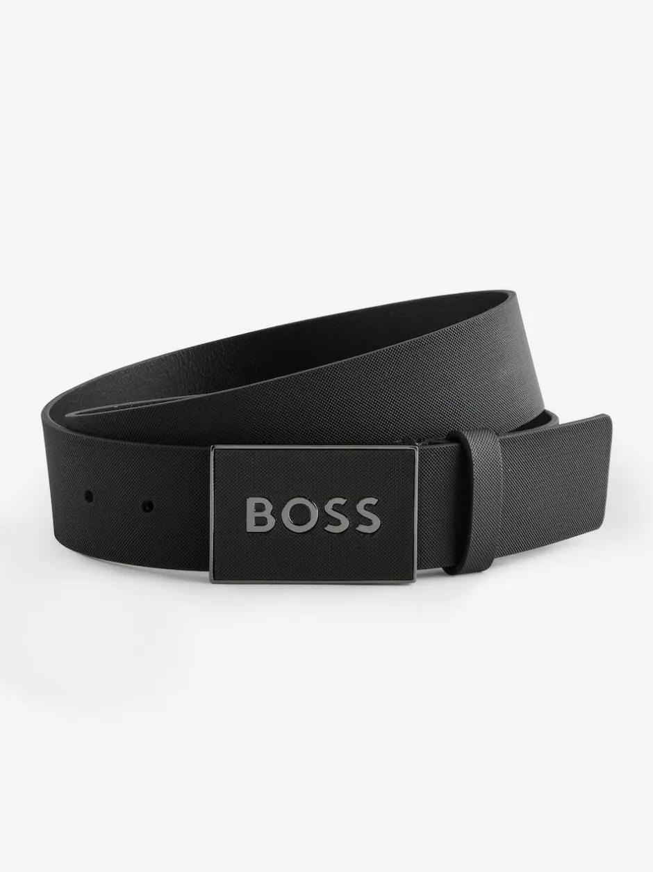 BOSS Black Logo Belt Sale