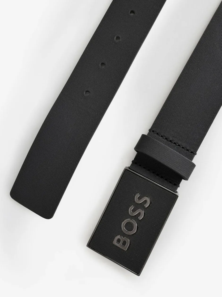 BOSS Black Logo Belt Sale