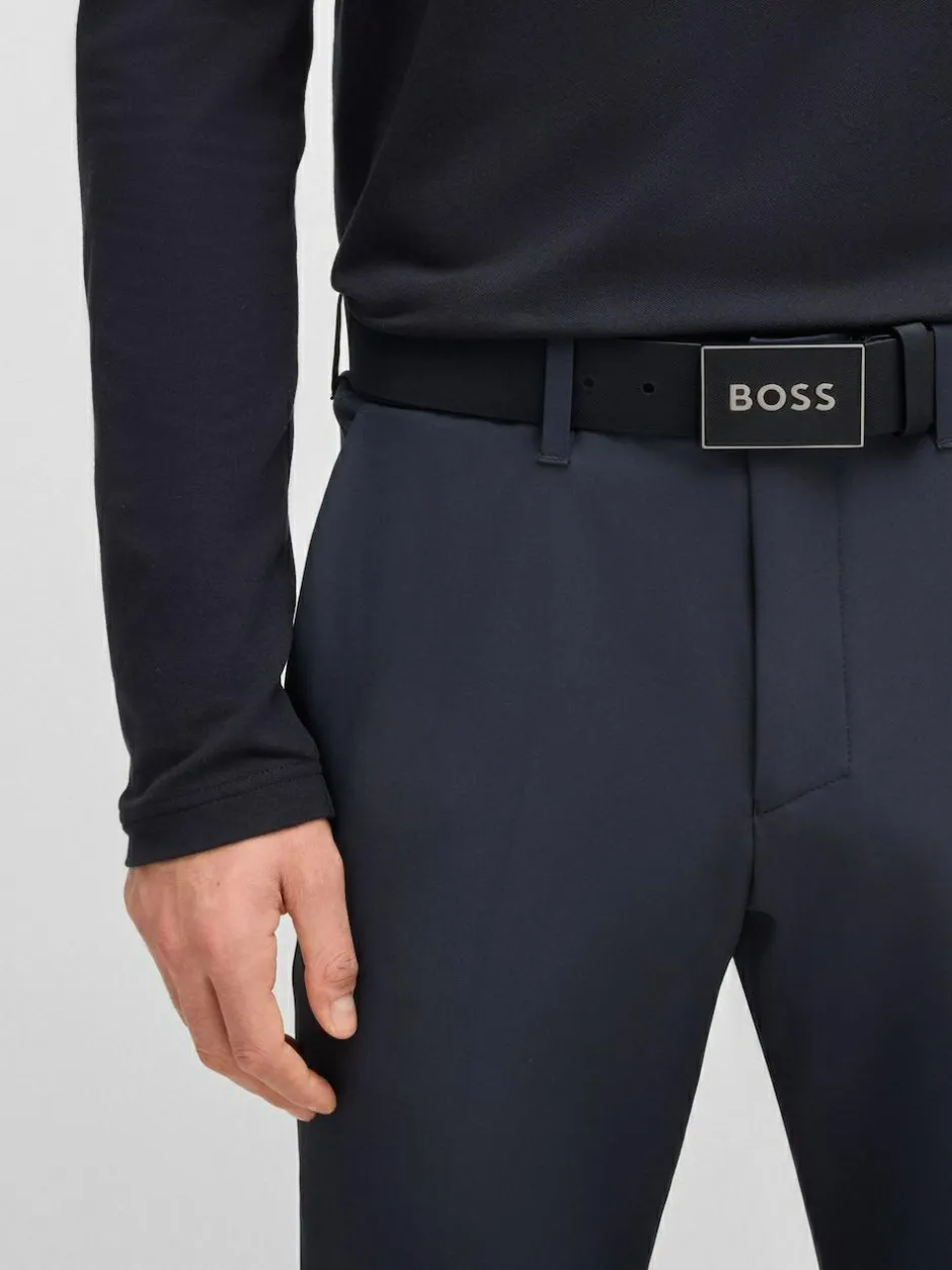 BOSS Black Logo Belt Sale