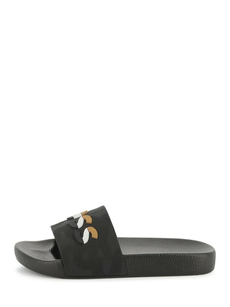 BOSS Black Logo Sliders With Touch Fastening Hot