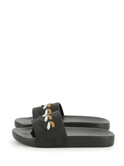 BOSS Black Logo Sliders With Touch Fastening Hot