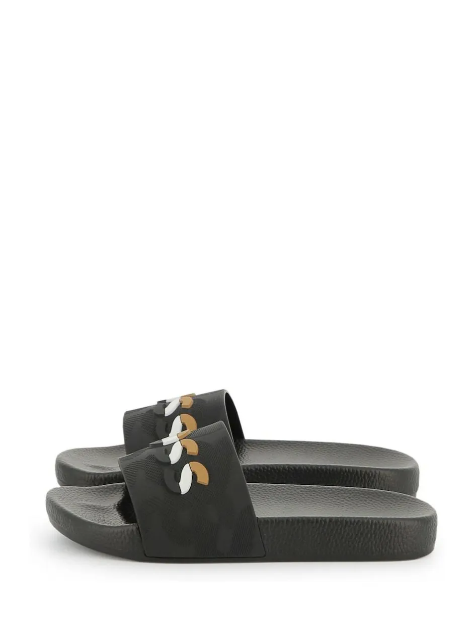 BOSS Black Logo Sliders With Touch Fastening Hot