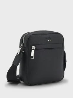 BOSS Black Ray Logo Zip Bag Online