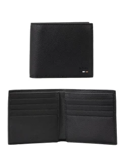 BOSS Black Signature Logo Ray Billfold Wallet