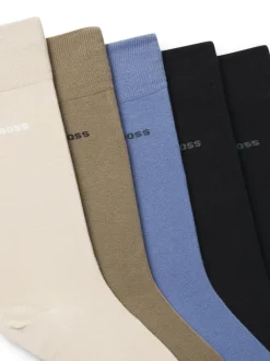 BOSS Socks 5 Pack Black Discount