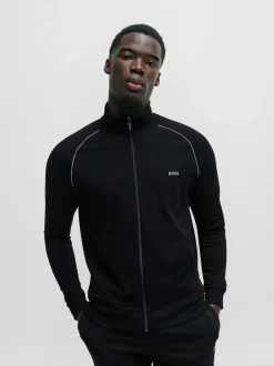 BOSS Stretch Cotton Jacket Black Best