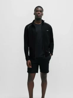 BOSS Stretch Cotton Jacket Black Best