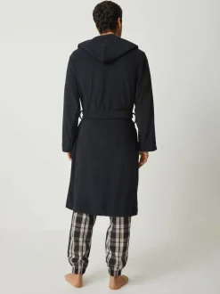 BOSS Black Terry Logo Robe Sale
