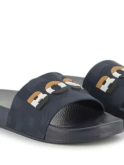 BOSS Blue Logo Sliders With Touch Fastening Best