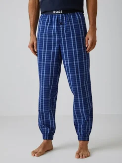 BOSS Blue Regular-Fit Logo Pyjamas Set New