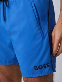 BOSS Blue Starfish Quick Dry Swim Shorts Online
