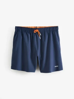 BOSS Blue Tio Logo Swim Shorts Hot