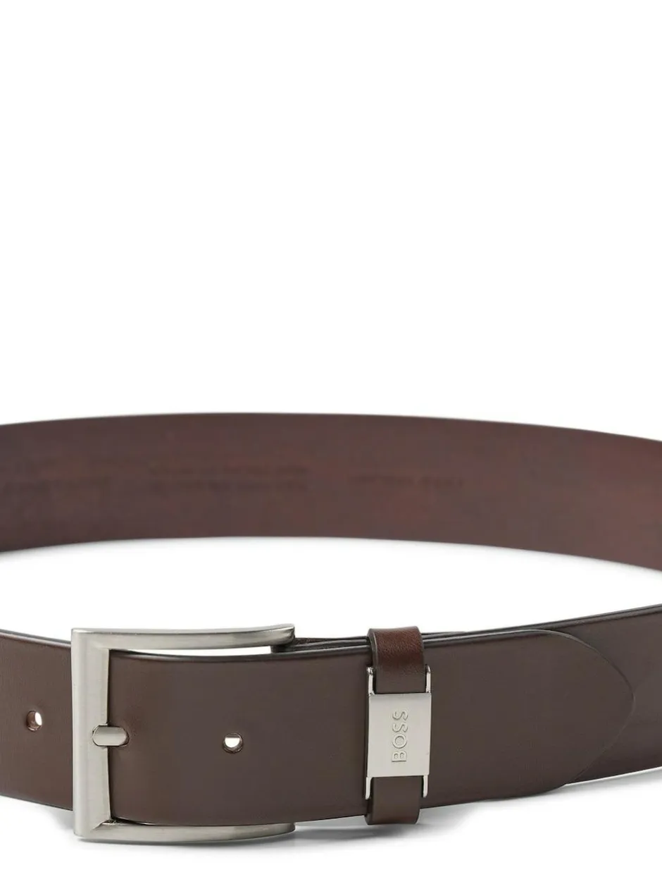 BOSS Connio Belt Brown New