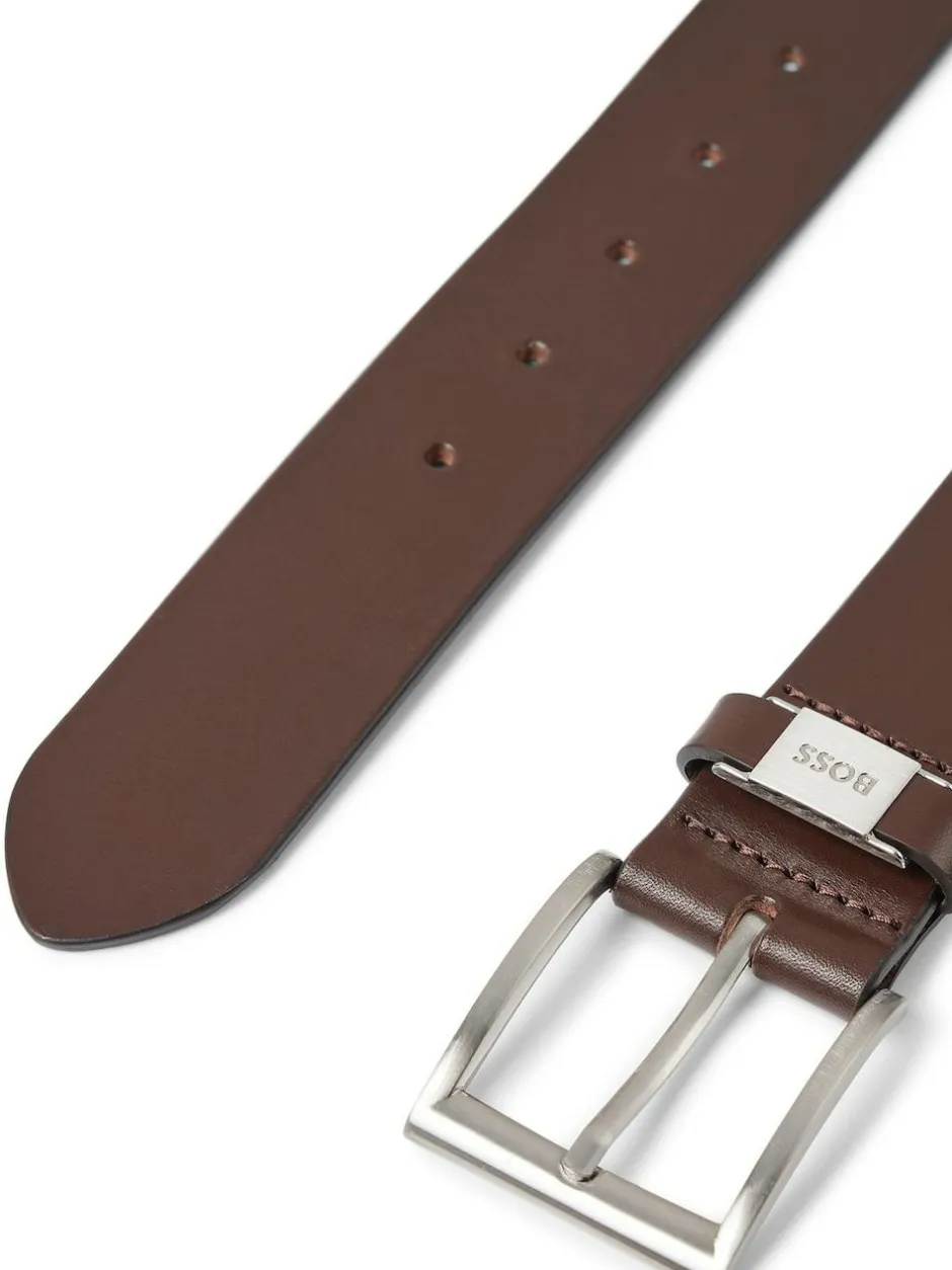 BOSS Connio Belt Brown New