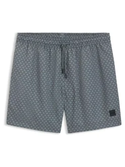 BOSS Vibe Printed Swim T-shirt Grey Best