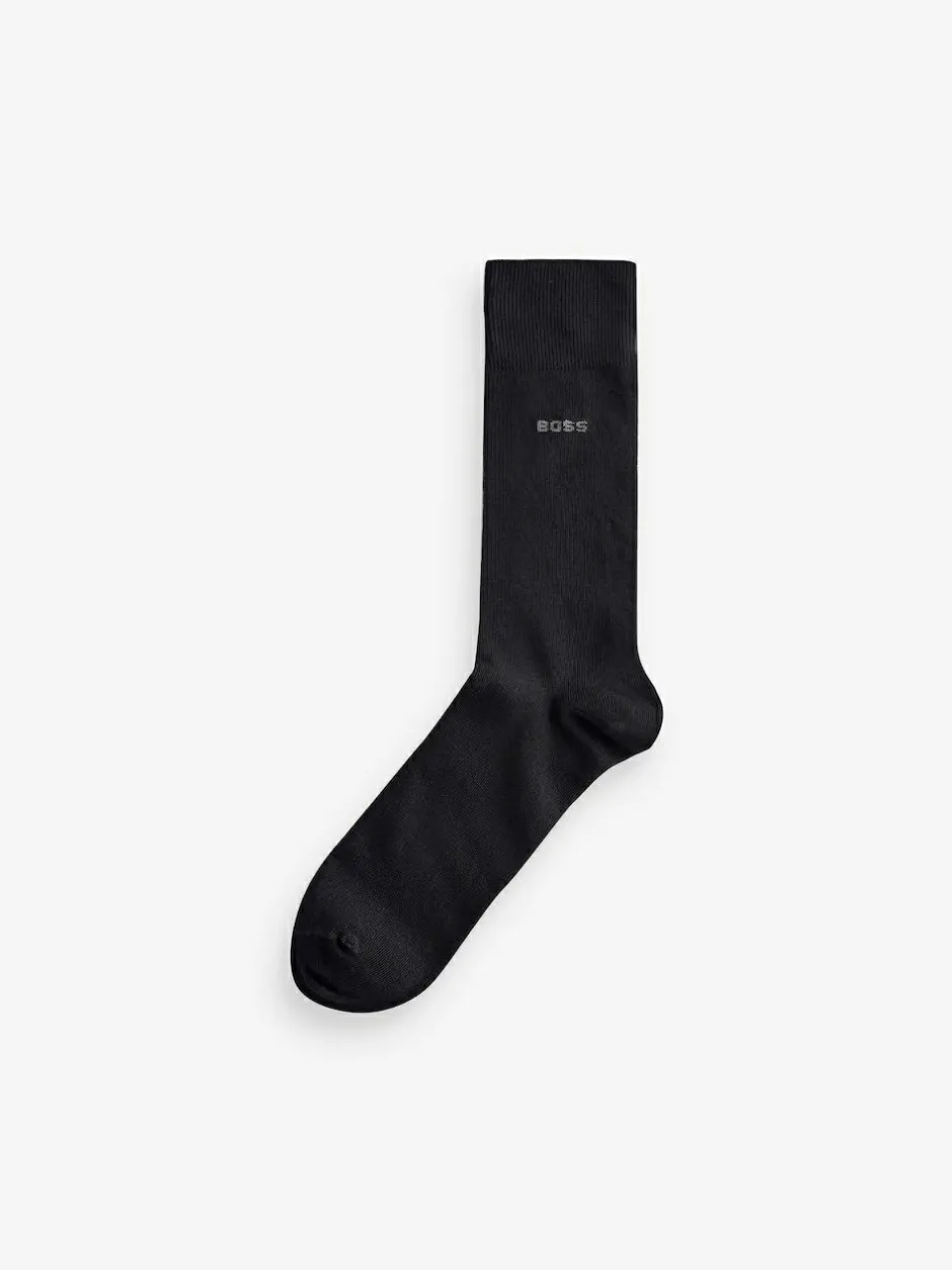 BOSS Logo Socks 3 pack Nude Sale