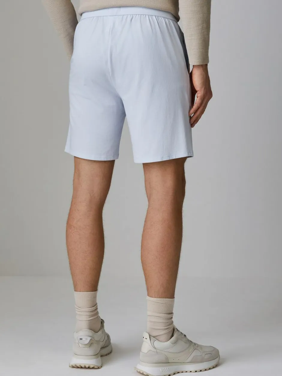 BOSS Purple Unique Logo Shorts Discount