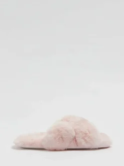 Boux Avenue Cross Band Slippers Pink Outlet