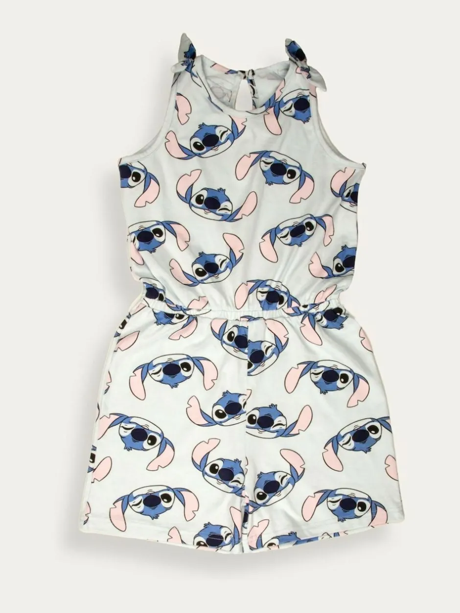 Brand Threads Blue 100% Cotton Stitch Playsuit Outlet