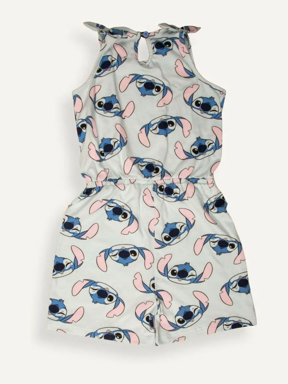 Brand Threads Blue 100% Cotton Stitch Playsuit Outlet