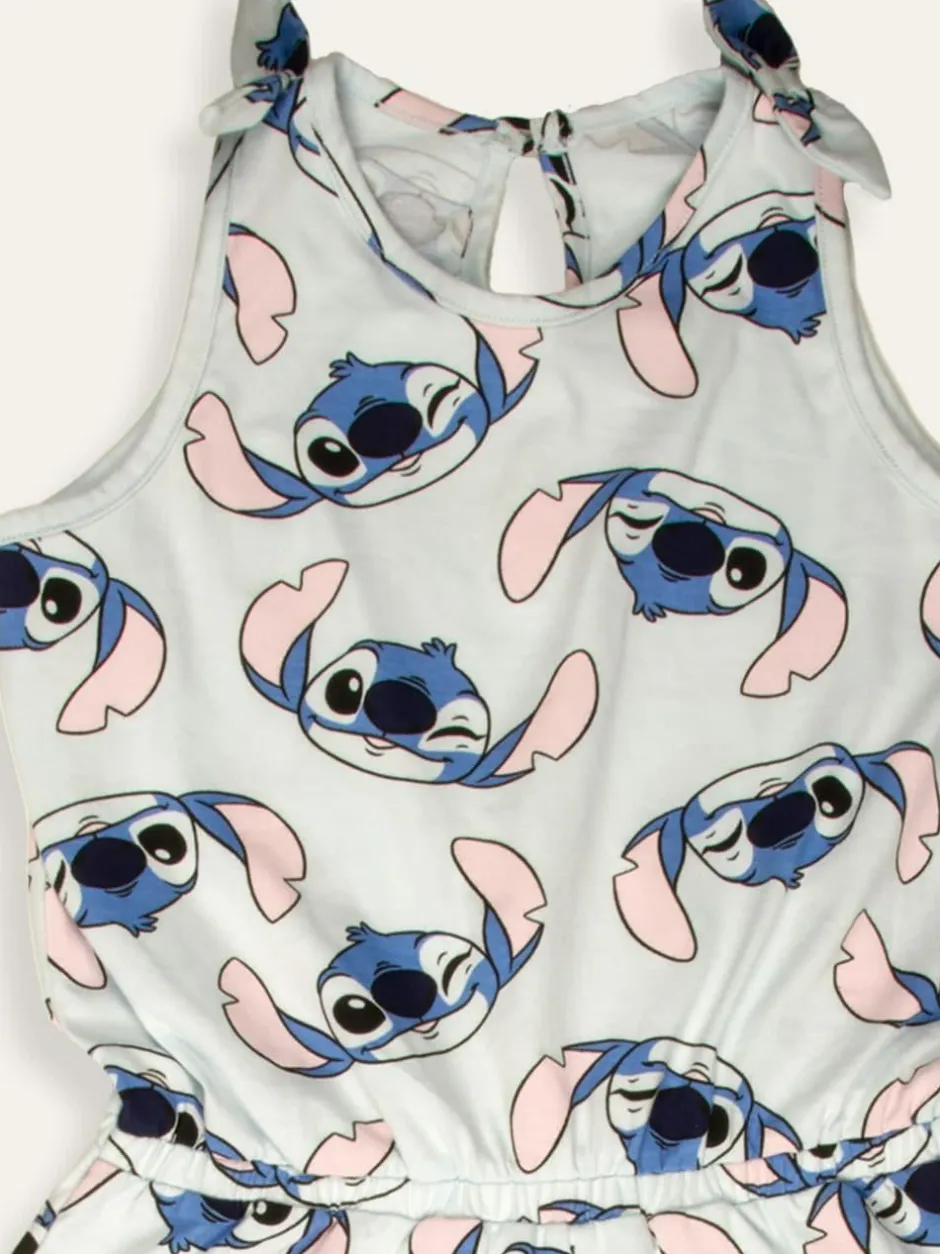 Brand Threads Blue 100% Cotton Stitch Playsuit Outlet