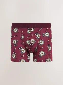 Next 5 Pack Trunk Boxers Breakfast Character New