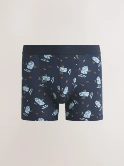Next 5 Pack Trunk Boxers Breakfast Character New
