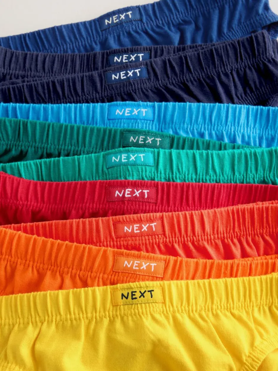 Next 100% Cotton Briefs 10 Pack (1.5-16yrs) Bright Clearance