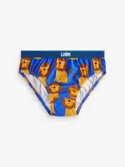 Next Cotton Briefs 7 Pack (1.5-10yrs) Bright Animals Discount