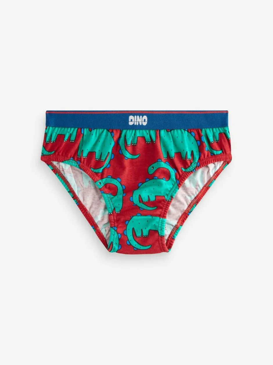 Next Cotton Briefs 7 Pack (1.5-10yrs) Bright Animals Discount