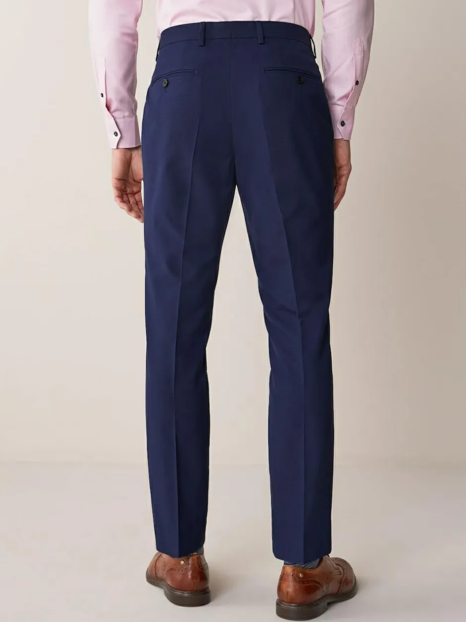 Next Skinny Fit Two Button Suit Jacket Bright Blue Sale