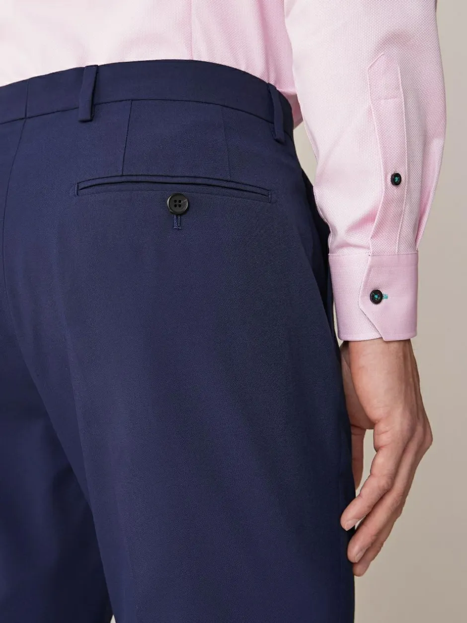 Next Skinny Fit Two Button Suit Jacket Bright Blue Sale