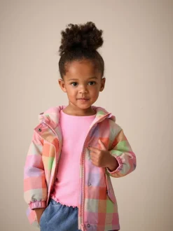 Next Bright Check Waterproof Printed Jacket (6mths-7yrs) Sale