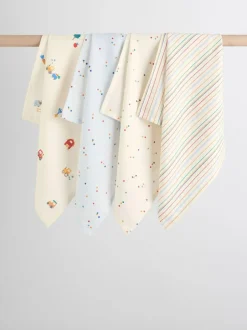 Next Bright Farm Baby Muslin Cloths 4 Pack Online