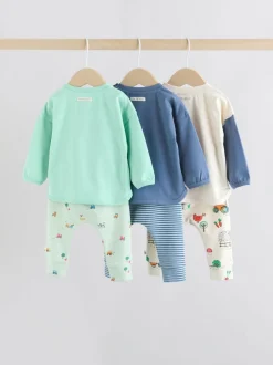 Next Bright Farm Tops and Leggings 6 Piece Baby Set (0mths-3yrs) Hot